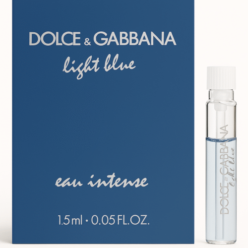 ÉCHANTILLON LIGHT BLUE EAU INTENSE POUR FEMME
