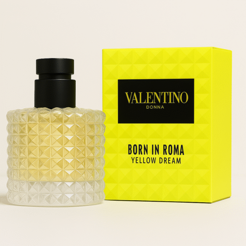 MINIATURE VALENTINO DONNA BORN IN ROMA YELLOW DREAM