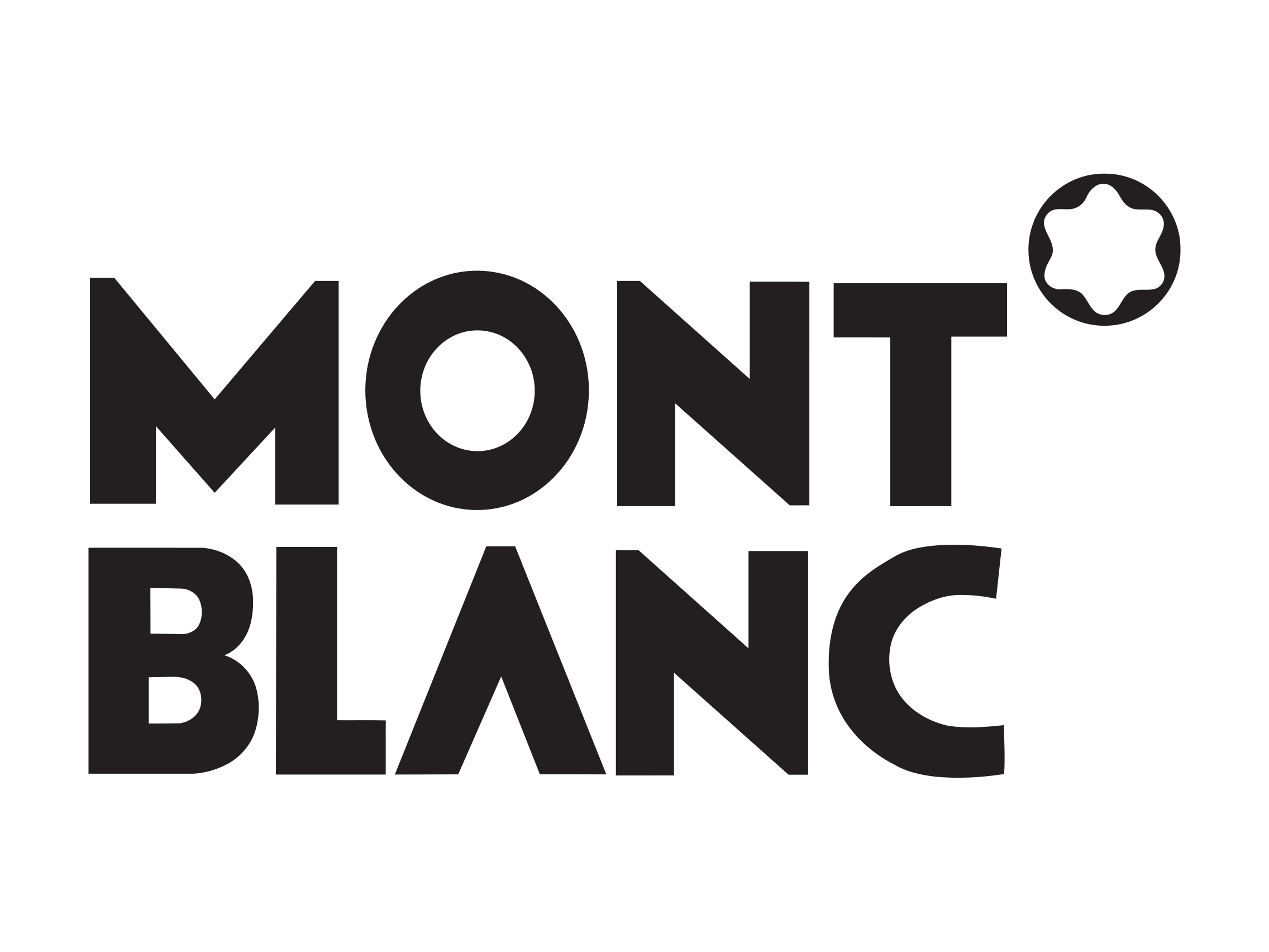 Montblanc logo wordmark